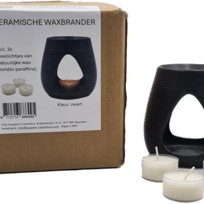 Soylites Brander voor smeltblaadjes incl. 3 theelichtjes