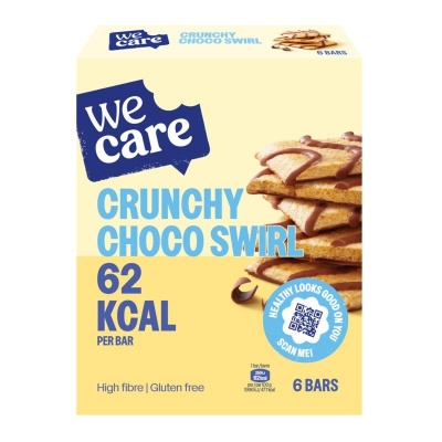Wecare Bars cruchy choco swirl