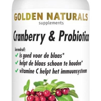 Golden Naturals Blaas + Probiotica