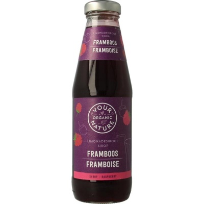 Your Organic Nat Limonadesiroop framboos Your Organic Nat Limonadesiroop framboos