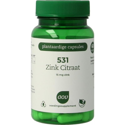 AOV 531 Zink citraat 15mg