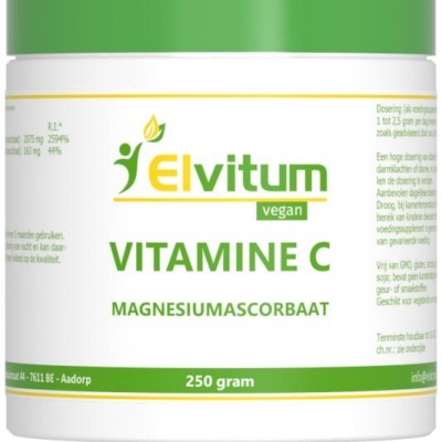 Elvitum Vitamine C poeder magnesiumsorbaat
