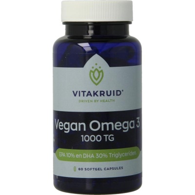 Vitakruid Omega 3 1000 tg vegan