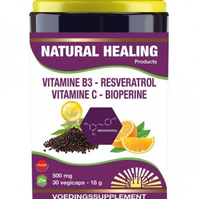NHP NMN Resveratrol vitamine C bioperine