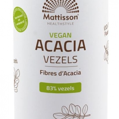 Mattisson Vegan acacia vezels 83% vezels