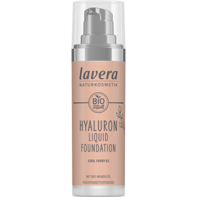 Lavera Hyaluron liquid foundation cool ivory 02 bio