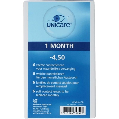Unicare Maandlenzen -4.50 Unicare Maandlenzen -4.50