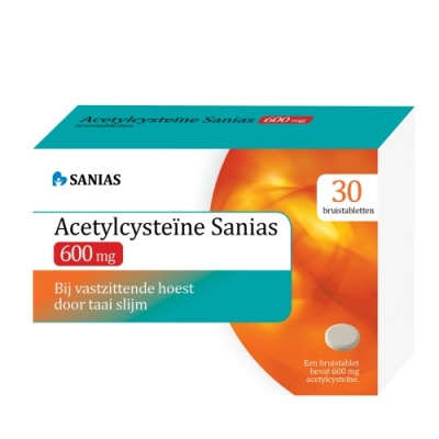 Sanias Acetyl cysteine 600 mg
