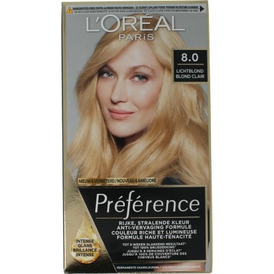 Loreal Preference 8 californie lichtblond