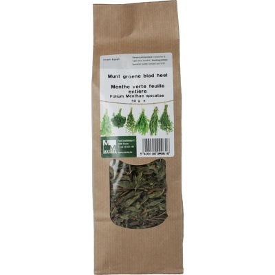 Marma Munt groene blad heel