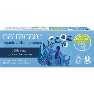 Natracare Tampons katoen normaal Natracare Tampons katoen normaal