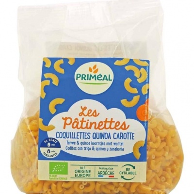 Primeal Hoorntjes tarwe quinoa wortel