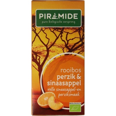 Piramide Rooibos perzik sinaasappel thee