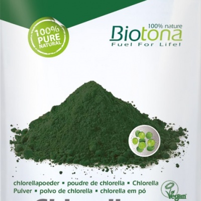Biotona Chlorella raw powder bio Biotona Chlorella raw powder bio