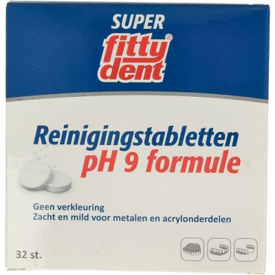 Fittydent Gebitsreinigingstabletten