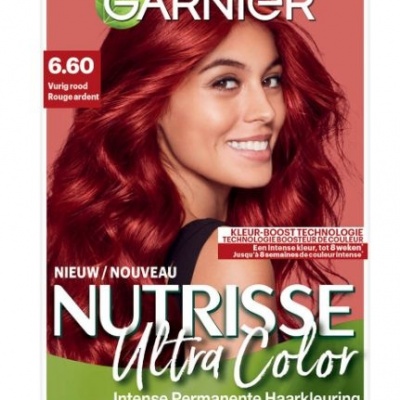Garnier Nutrisse ultra color 6.6 vurig rood Garnier Nutrisse ultra color 6.6 vurig rood