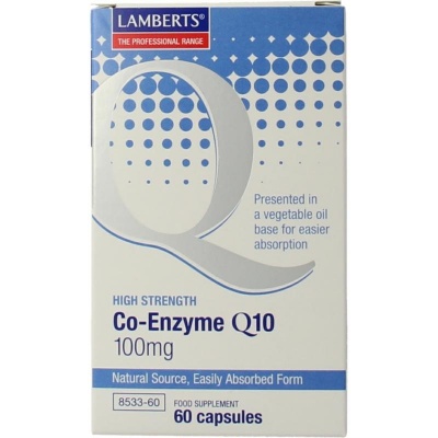 Lamberts Co enzym Q10 100 mg Lamberts Co enzym Q10 100 mg