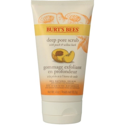 Burts Bees Gezichtscrub peach & willowbark Burts Bees Gezichtscrub peach & willowbark
