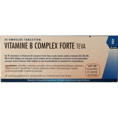 Teva Vitamine B complex forte Teva Vitamine B complex forte