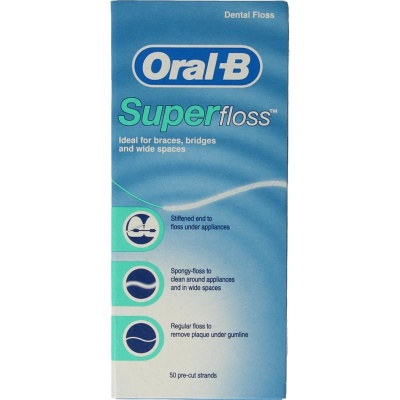 Oral B Floss super mint regular