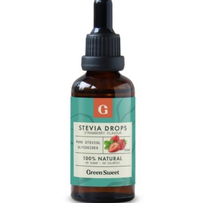 Greensweet Stevia vloeibaar aardbei Greensweet Stevia vloeibaar aardbei