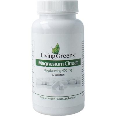 Livinggreens Magnesium citraat 400 mg