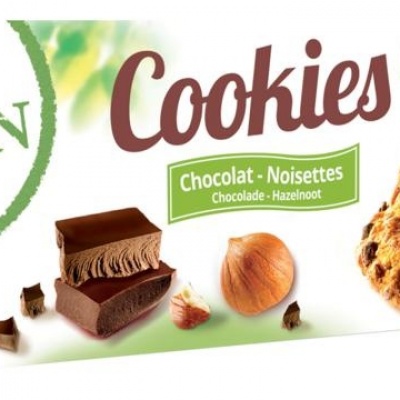 Bisson choco hazelnoot cookies bio