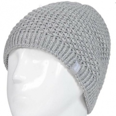 Heat Holders Ladies cable hat nora light grey one size Heat Holders Ladies cable hat nora light grey one size