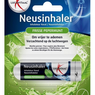 Lucovitaal neusinhaler frisse pepermunt