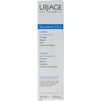 Uriage Bariederm CICA creme Uriage Bariederm CICA creme