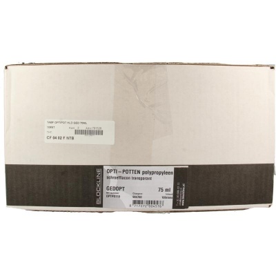 Blockland Tabletflacon optipot helder gedopt 75 ml Blockland Tabletflacon optipot helder gedopt 75 ml