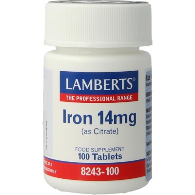 Lamberts IJzer citraat 14 mg