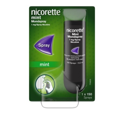 Nicorette Mondspray mint 1 mg