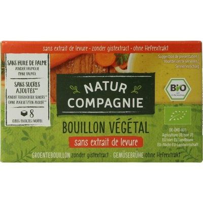Natur Compagnie Groentebouillon zonder gist Natur Compagnie Groentebouillon zonder gist
