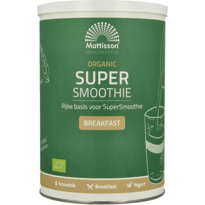 Mattisson Organic supersmoothie breakfast bio