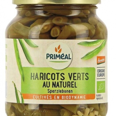 Primeal Haricots verts demeter bio