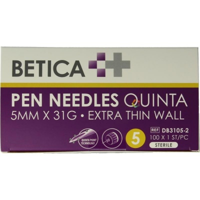 Betica Pennaalden Quinta steriel 5mmx31g