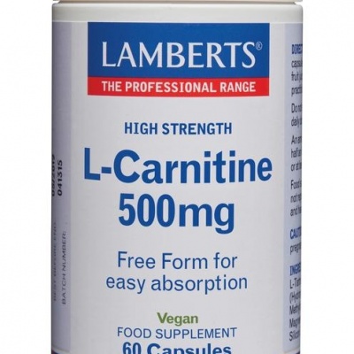 Lamberts L-Carnitine 500 mg Lamberts L-Carnitine 500 mg