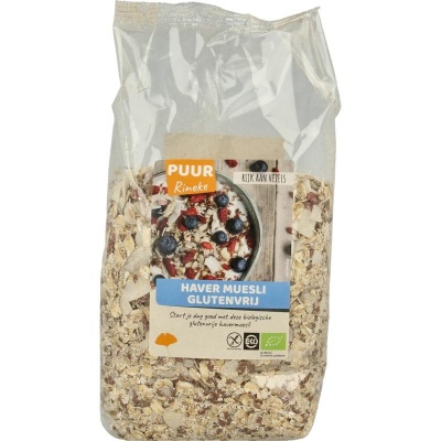 Puur Rineke Haver muesli bio glutenvrij