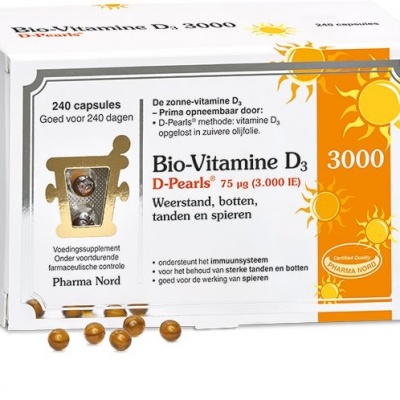 Pharma Nord Bio vitamine D3 75 mcg