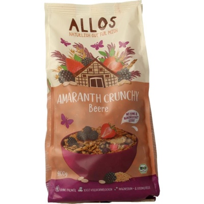 Allos Crunchy amarant rode vruchten