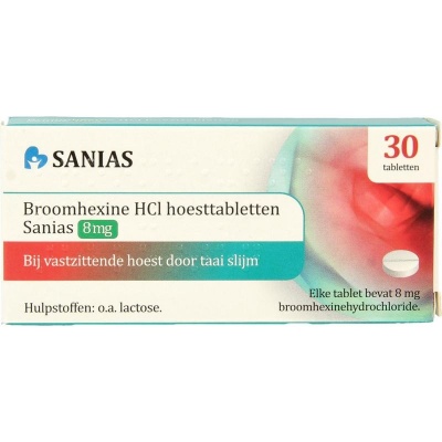 Apotex Broomhexine 8 mg Apotex Broomhexine 8 mg