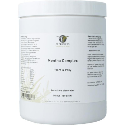Groene Os Mentha complex paard/pony Groene Os Mentha complex paard/pony