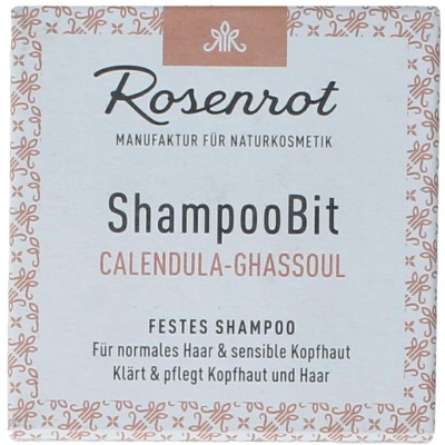 Rosenrot Shampoo solid calendula ghassoul