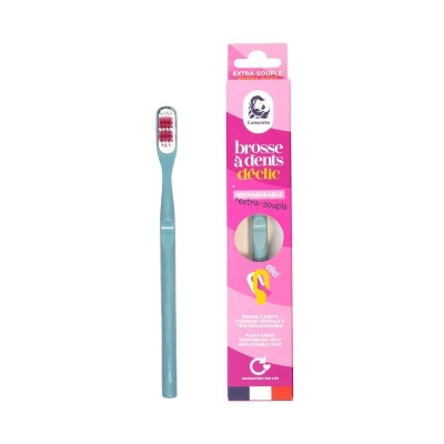 Lamazuna Toothbrush extra soft storm blue Lamazuna Toothbrush extra soft storm blue