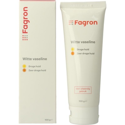 Fagron Vaseline album wit tube doosje en bijsluiter