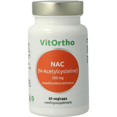 Vitortho NAC N-Acetyl cysteine 500 mg Vitortho NAC N-Acetyl cysteine 500 mg