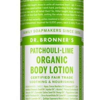 DR Bronners Bodylotion patchouli/lime