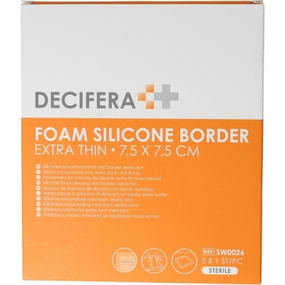 Decifera Foam border 7.5 X 7.5cm