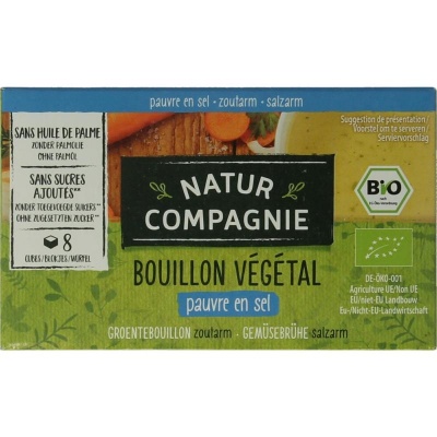 Natur Compagnie Groentebouillon zonder zout Natur Compagnie Groentebouillon zonder zout